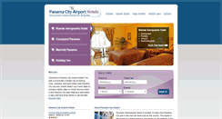 Desktop Screenshot of panamacityairporthotels.com